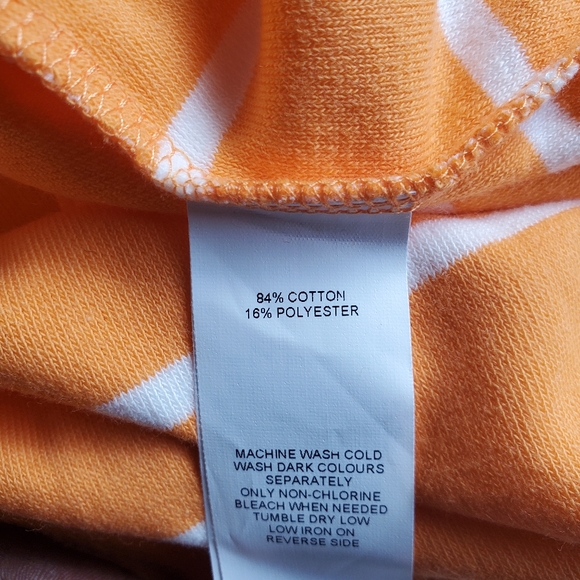 Joe Fresh Men's Terry Polo, Striped, Short Sleeve, M - Picture 4 of 5